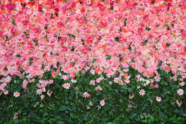 Green Rose Wall